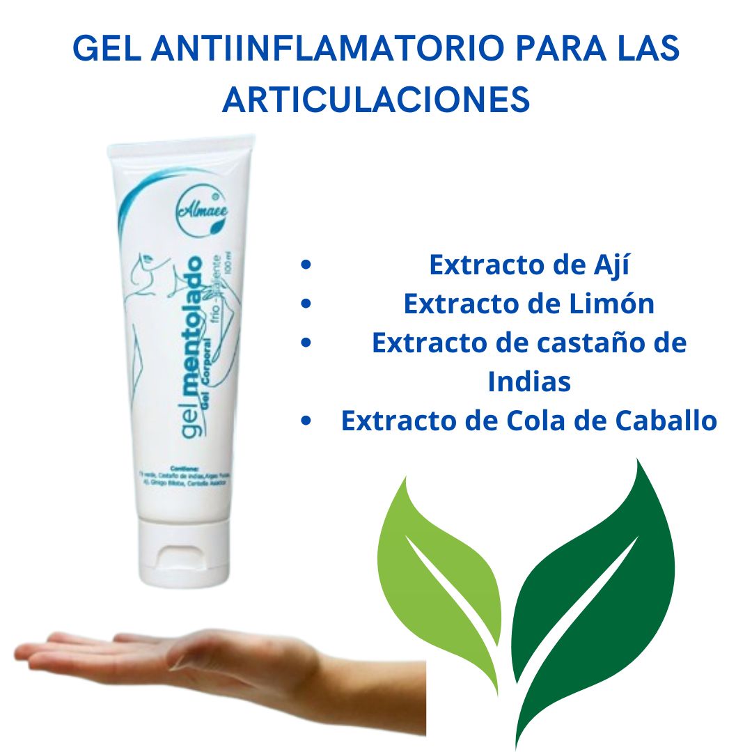 GEL ANTIINFLAMATORIO MENTOLADO